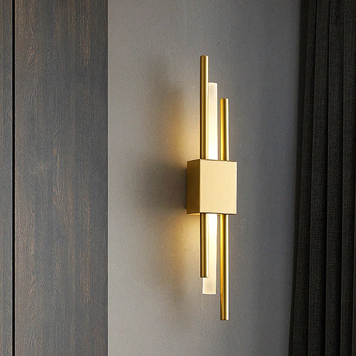 Nordic LED Wall Lamp – Contemporary Wall Sconce for Bedroom, Staircase, and Living Room