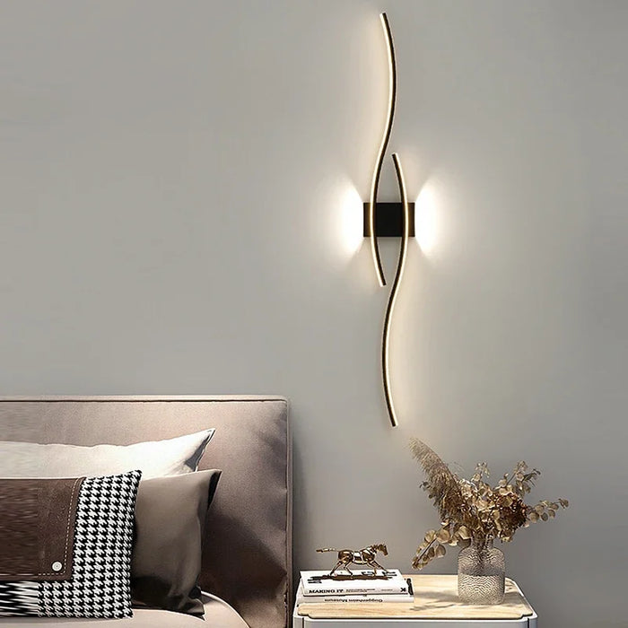Modern LED Wall Lights – Up Down Wall Lamps for Bedroom