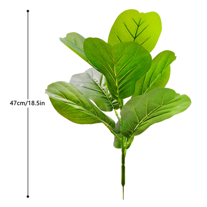 Artificial Violin Ficus Tree – 45-63cm Nordic Style Potted Plant for Home, Office, and Garden Decoration