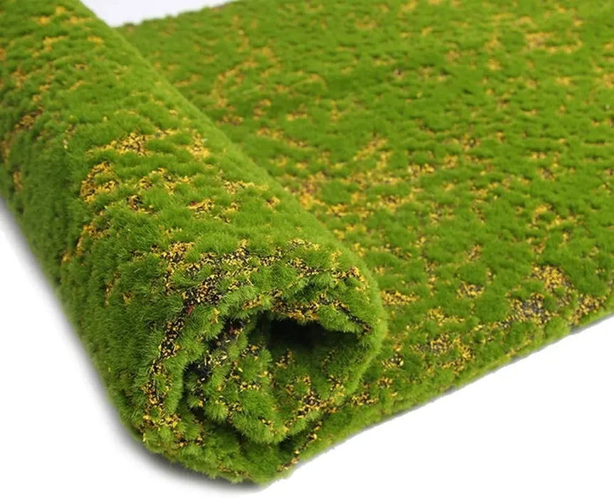 1x1m Artificial Moss Mat – Lifelike Green Moss Turf for Home, Garden, Patio & Office Decoration, Perfect for DIY Landscaping & Theme Decor