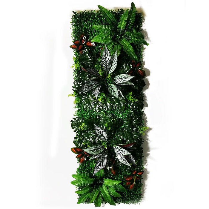 40x120cm Artificial Plant Wall – Chlorophytum Comosum Grass Panel for Garden, Wedding, Hotel, and Outdoor Decoration