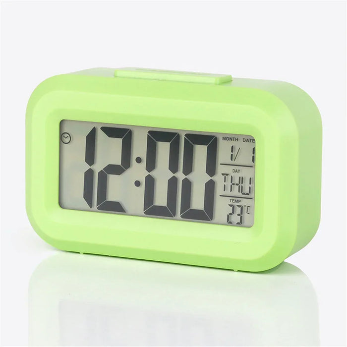 Compact LED Digital Alarm Clock with Night Light – Perfect for Bedrooms, Offices, and Kids' Rooms