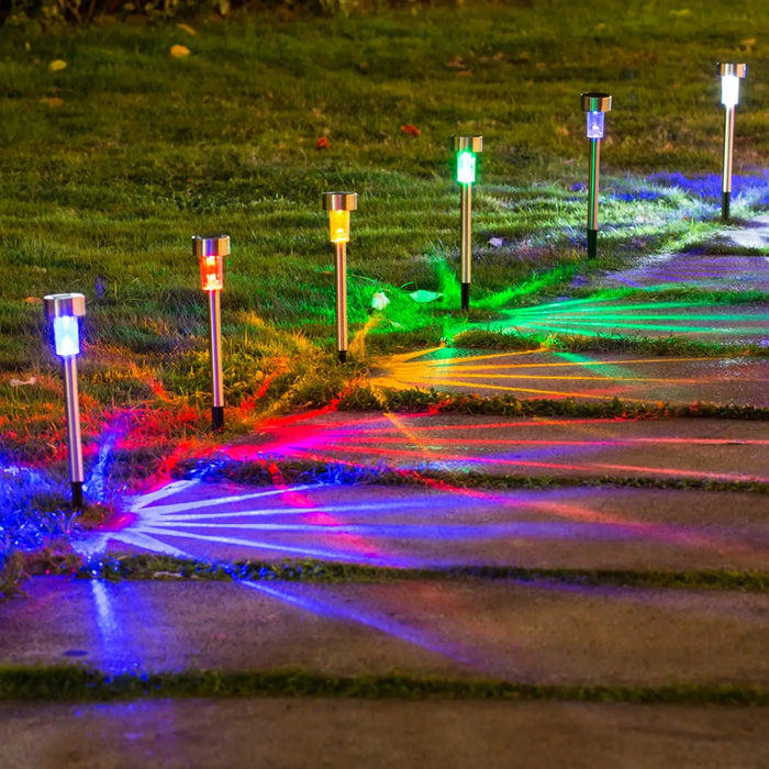Outdoor Solar Garden Lights – Waterproof LED Landscape Lamp for Pathway, Yard, Lawn, and Patio