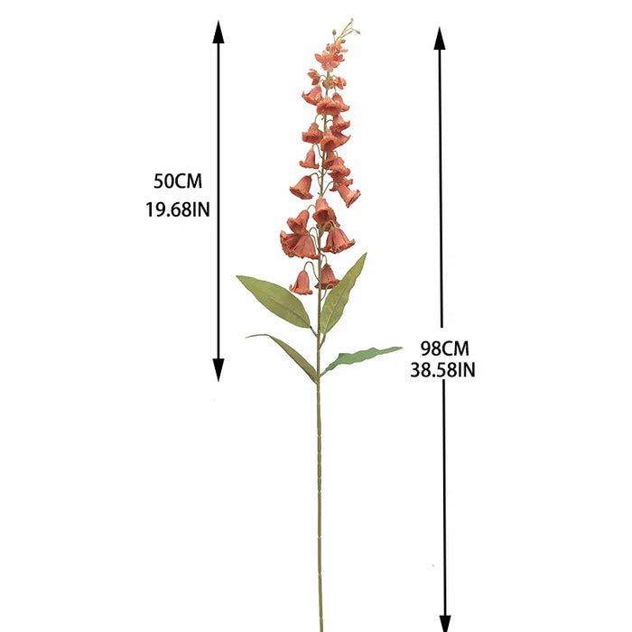98CM Artificial Lily of the Valley Flowers – Silk Flower Branch for Wedding, Anniversary, and Home Decoration