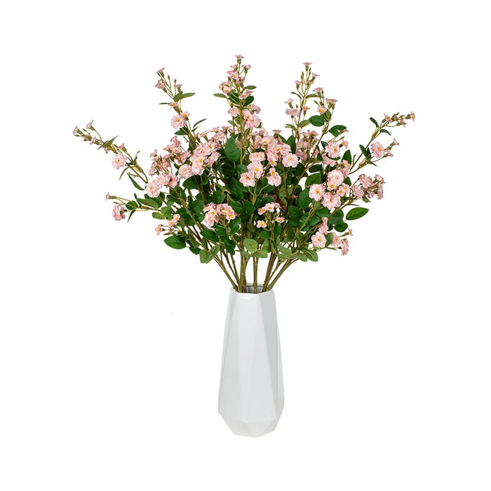 Handmade Artificial Daisy Bouquet – Silk Flowers for Wedding, Home, Garden, DIY Wreaths, and Banquet Decorations