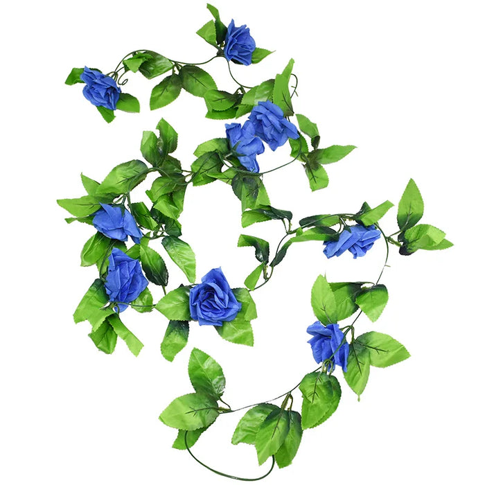 180cm Artificial Wisteria Garland – Fake Ivy Vine for Wedding Arch, Room, Garden, Baby Shower & Floral Decorations