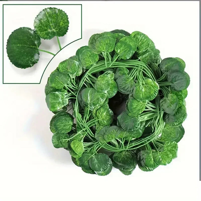30pcs Artificial Ivy Vine Garland – Fake Green Leaves Hanging Creeper for Garden, Wedding, Party, and Home Decor