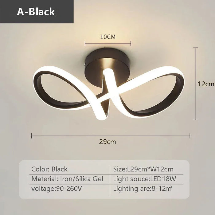 Modern LED Ceiling Light – Decorative Wall Lamp for Living Room, Bedroom, Balcony, and Corridor – Simple and Stylish Lighting Fixture