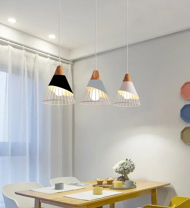 Nordic Modern Chandelier – Creative LED Pendant Light for Restaurant, Dining Table, and Home Décor