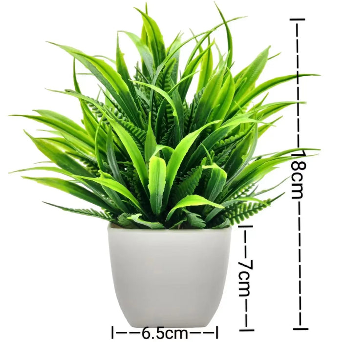 1pc Artificial Potted Plant – Mini Greenery for Home, Office, Living Room, and Bedroom Decoration