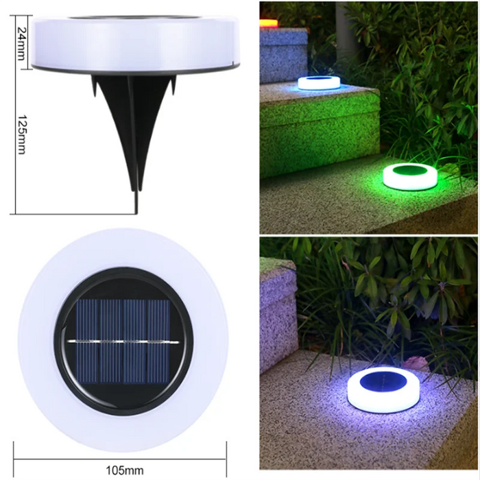 LED Solar Garden Lights – Waterproof Dog & Cat Paw Print Outdoor Pathway Lamp | Solar-Powered Lawn and Garden Decoration
