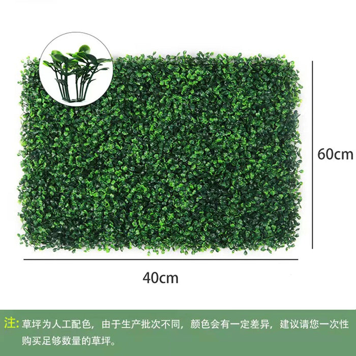 15.7 x 23.6 Inch Artificial Plant Lawn – Simulation Grass Leaf for Wedding, Home, Garden, and Outdoor Décor