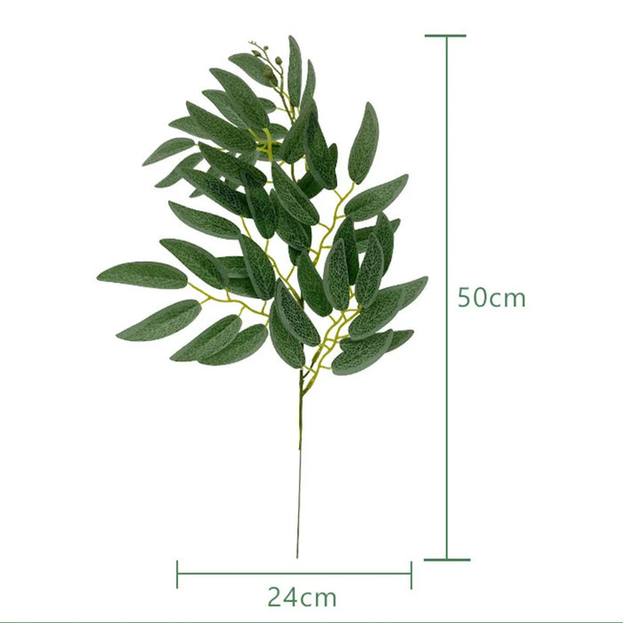 10PCS Artificial Italian Ruscus Greenery Stems – Faux Shrub Bushes with Green Leaves for Wedding Arch, Bouquet, and Home Decor