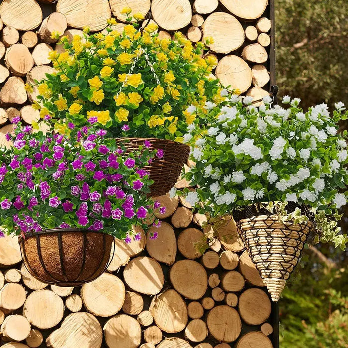 Artificial Eucalyptus Baby's Breath Flower - 1/5 Pcs Faux Plant for Wedding, Festival, and Home Decoration