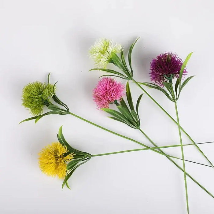 Plastic Artificial Dandelion Flowers – Home, Garden, and Wedding Decoration – DIY Bouquet for Vases, Parties, and Gifts