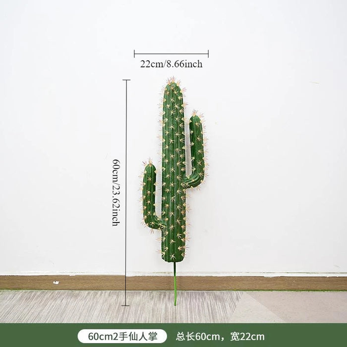 Artificial Cactus Desert Plant – Faux Fairy Column Sky Ruler Tree for Outdoor Garden & Landscape Decoration
