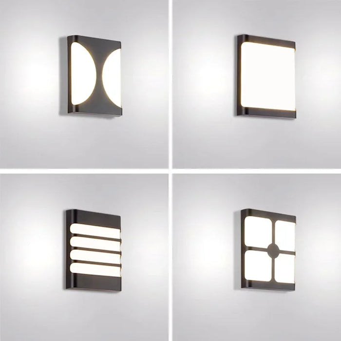 Modern Outdoor LED Wall Lamp – Waterproof IP65 Wall Sconce for Garden, Balcony, Aisle, Entryway – Stylish Home Lighting Fixture