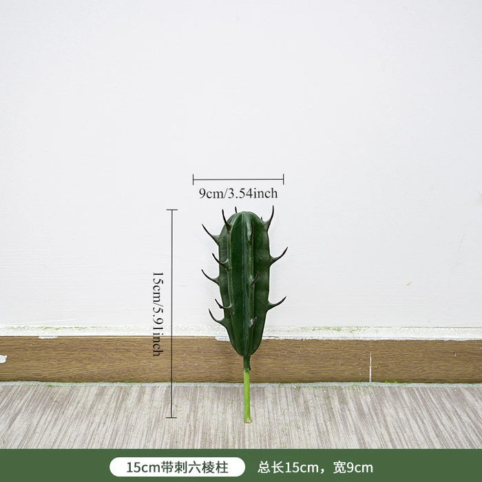 Artificial Cactus Desert Plant – Faux Fairy Column Sky Ruler Tree for Outdoor Garden & Landscape Decoration