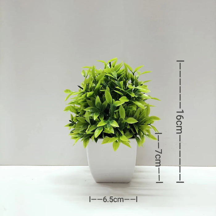 Artificial Bonsai Orange Pomegranate Fruit Tree – Potted Plastic Plant for Home, Windowsill, and Courtyard Decor