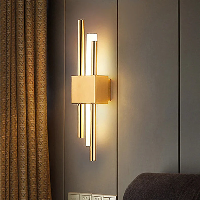 Nordic LED Wall Lamp – Contemporary Wall Sconce for Bedroom, Staircase, and Living Room