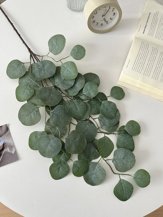 Nordic Eucalyptus Leaf Artificial Plant – Fresh Greenery for Wedding, Hall, and Home Decor