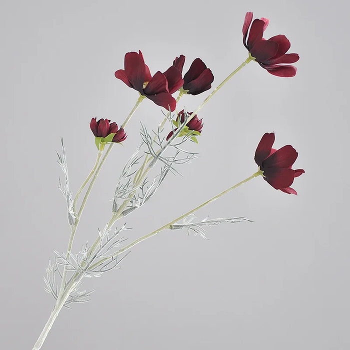 60cm Gesang Flower Artificial Silk Flower – White Cosmos Daisy for Wedding, Christmas, Autumn Home Decor