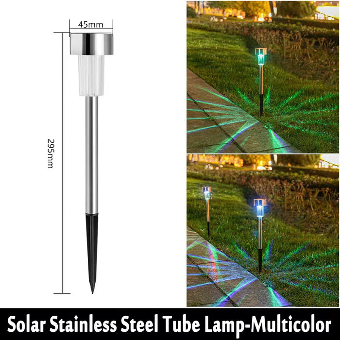 Solar-Powered Outdoor Garden Lights – Waterproof LED Pathway Lanterns for Yard, Lawn, and Landscape Decoration | IP44 Waterproof