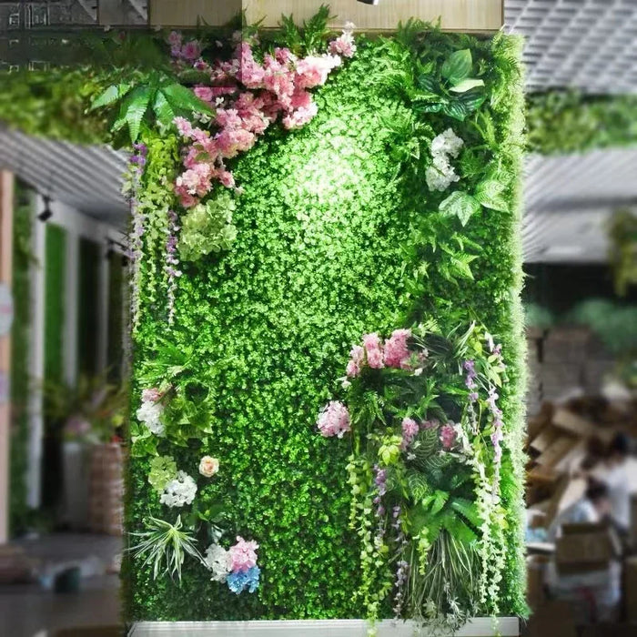 40x120 Inch Artificial Plant Lawn – Fake Grass Panel for Home, Garden, Wedding, and Wall Décor