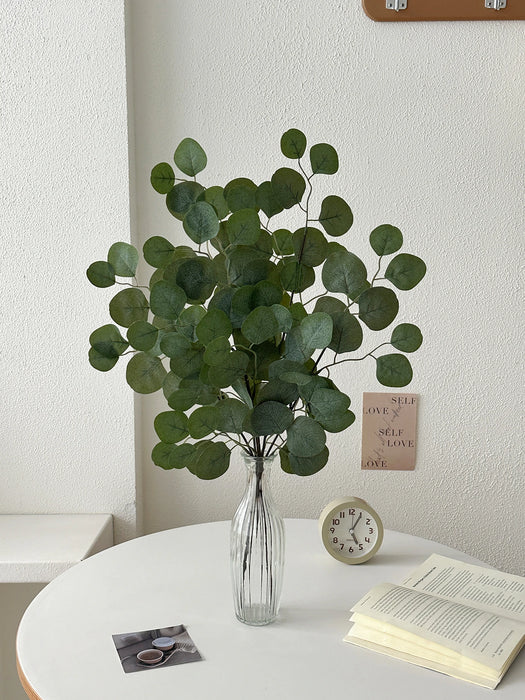 Nordic Eucalyptus Leaf Artificial Plant – Fresh Greenery for Wedding, Hall, and Home Decor