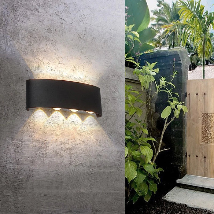 Modern LED Wall Light – Waterproof Indoor & Outdoor Wall Lamp for Living Room, Corridor, Garden, Porch, and Courtyard (Warm/White Light, IP65, 2W–10W Options)