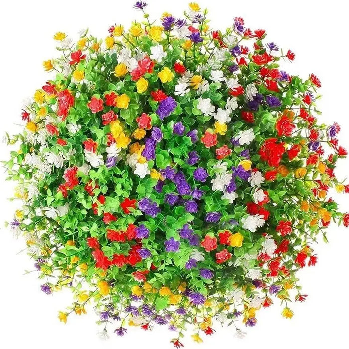 Artificial Eucalyptus Baby's Breath Flower - 1/5 Pcs Faux Plant for Wedding, Festival, and Home Decoration