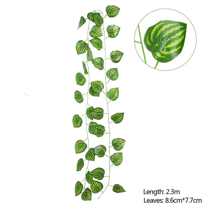 180cm Artificial Wisteria Garland – Fake Ivy Vine for Wedding Arch, Room, Garden, Baby Shower & Floral Decorations