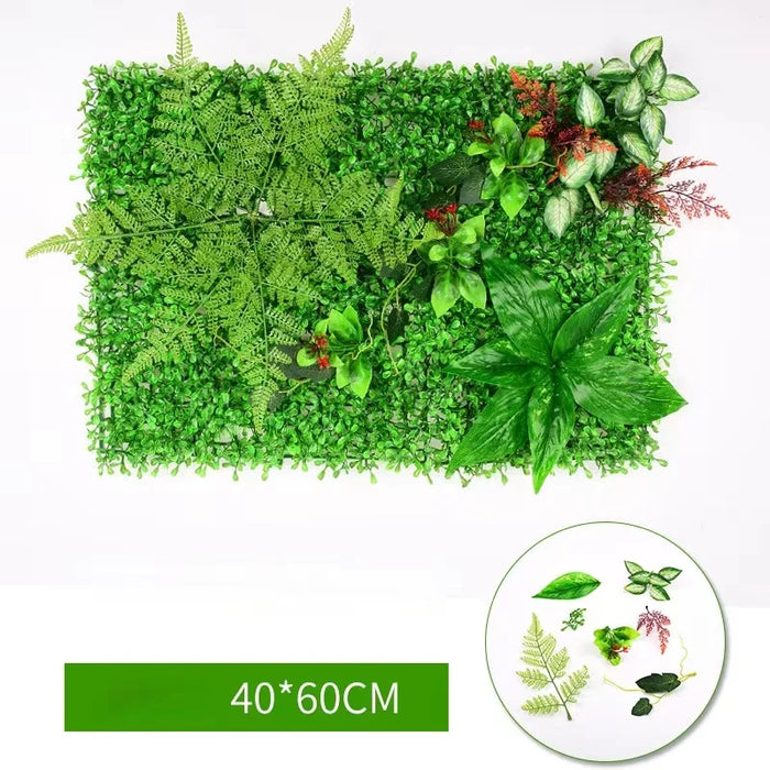 15.7 x 23.6 Inch Artificial Plant Lawn – Simulation Grass Leaf for Wedding, Home, Garden, and Outdoor Décor