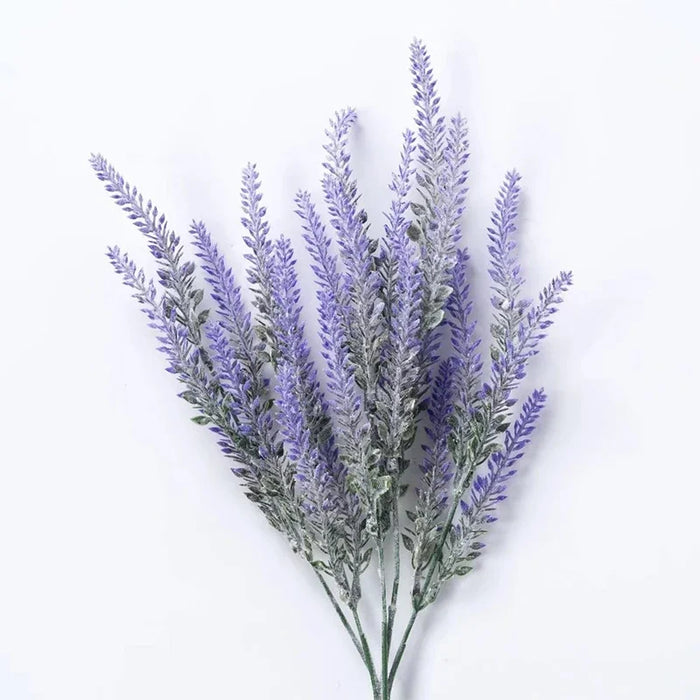Artificial Provence Lavender Flowers – Plastic Lavender Plants for Wedding, Home, and Garden Decoration, DIY Table Centerpiece