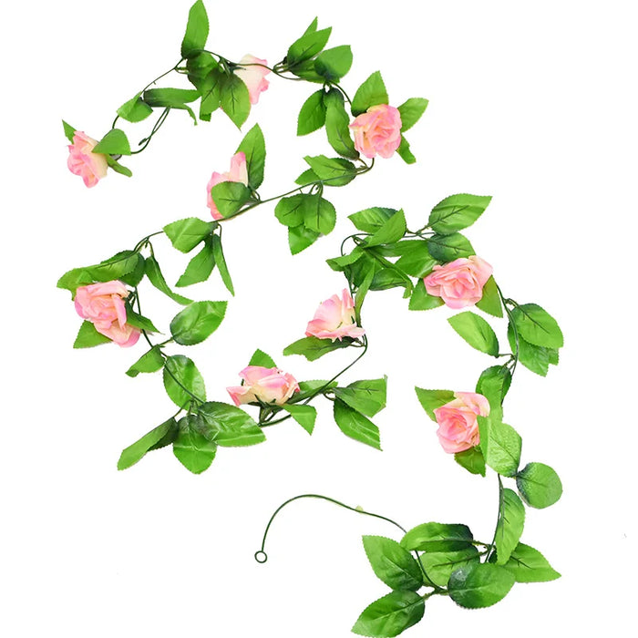 180cm Artificial Wisteria Garland – Fake Ivy Vine for Wedding Arch, Room, Garden, Baby Shower & Floral Decorations