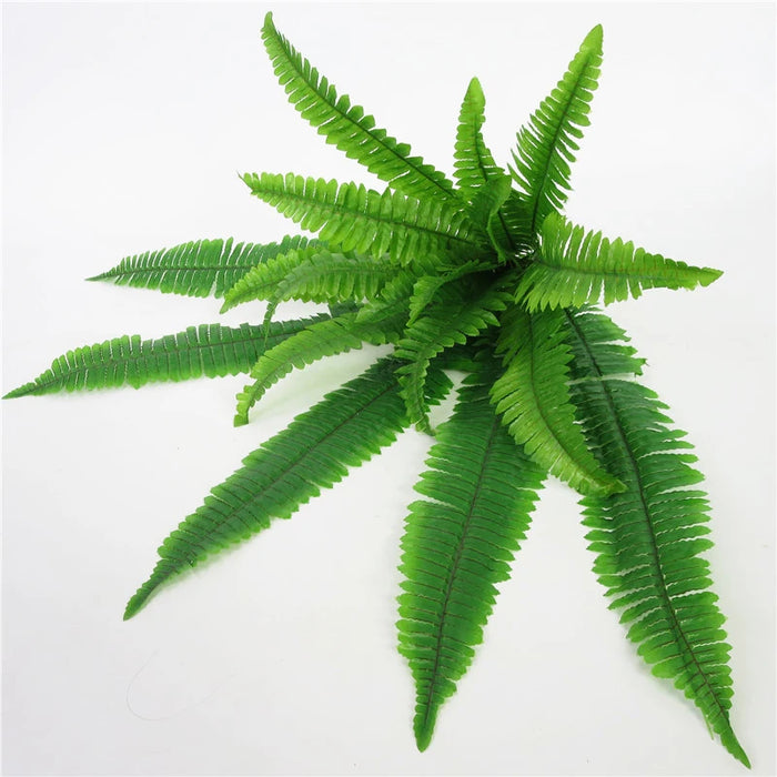 Large Artificial Hanging Plants – Tropical Persian Vines with Fake Fern & Eucalyptus Leaves for Garden & Home Décor – 75-115cm