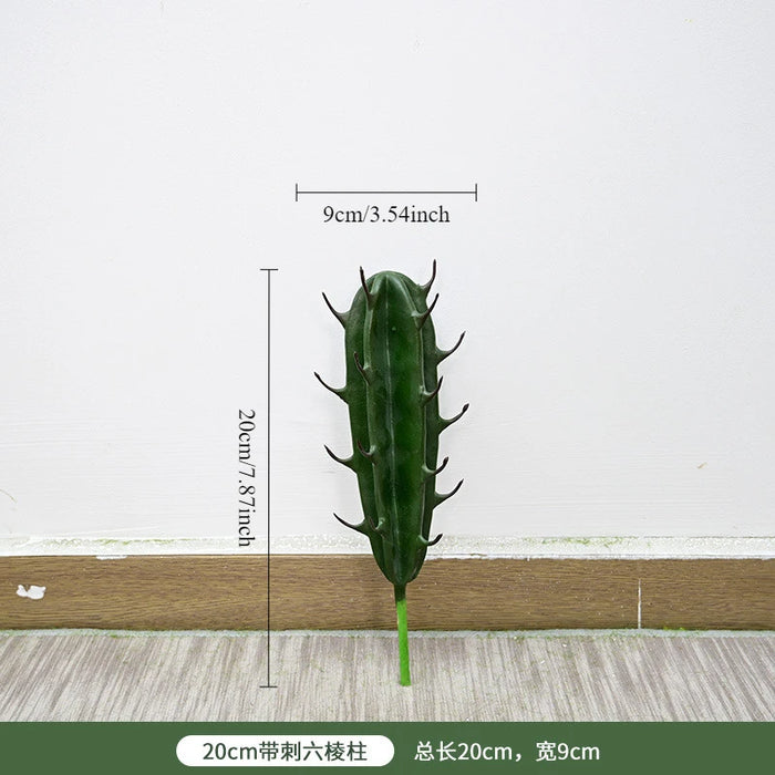 Artificial Cactus Desert Plant – Faux Fairy Column Sky Ruler Tree for Outdoor Garden & Landscape Decoration
