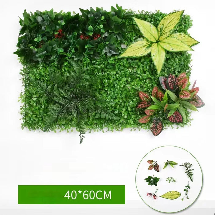 15.7 x 23.6 Inch Artificial Plant Lawn – Simulation Grass Leaf for Wedding, Home, Garden, and Outdoor Décor