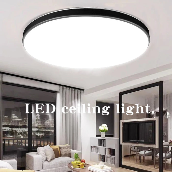 Modern LED Ceiling Light – Energy-Saving Panel Lamp for Kitchen, Bedroom, Living Room, and Corridor