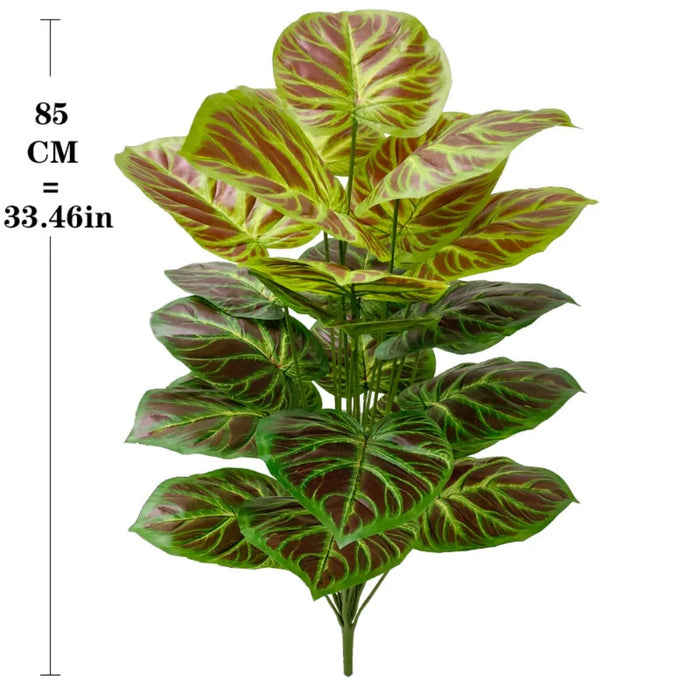 Purple Leaf Artificial Plant Bonsai – 60cm, 75cm, or 85cm Decorative Ornament for Home, Party, Hotel, and Desk Decor