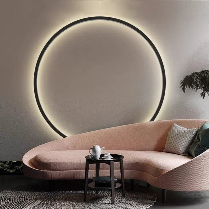 Modern LED Wall Lamp – Luxury Wall Sconce for Bedroom, Living Room, and Stairs – Adjustable Lighting, Dimmable, 80/100/120cm – Remote Control, Up & Down Lighting