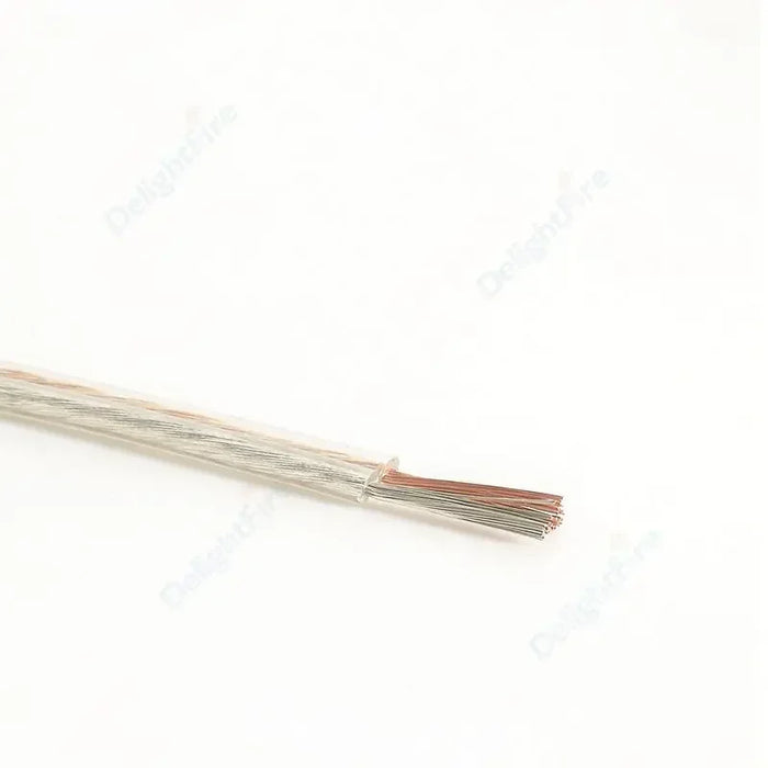 2 Pin Electrical Extension Cable – 22/20/18 AWG Tinned Copper Wire for LED Strips, Speaker & 12V JST SM Connectors