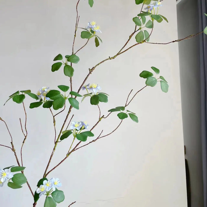 Luxury Zen Style Artificial Green Leaf Branch – 80/120cm Withered Vines for Wedding, Party & Home Décor