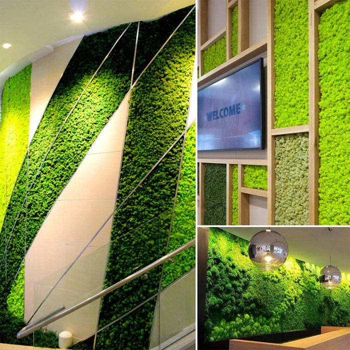 1x1m Artificial Moss Mat – Lifelike Green Moss Turf for Home, Garden, Patio & Office Decoration, Perfect for DIY Landscaping & Theme Decor