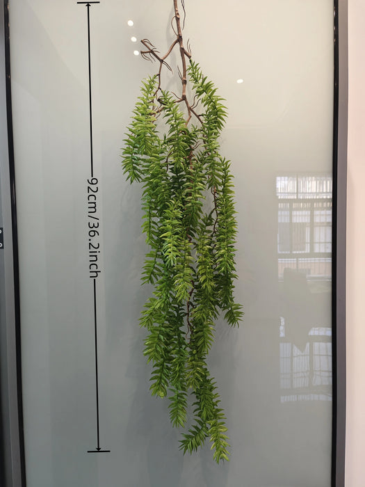 Artificial Hanging Green Ivy Vine – Plastic Rattan Grass Plant for Home, Garden, Wedding, and Wall Decorations