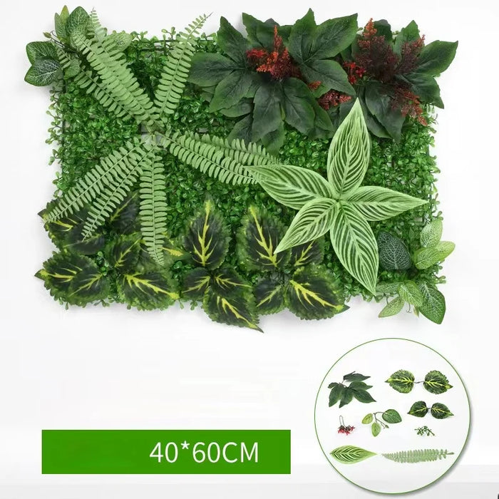 15.7 x 23.6 Inch Artificial Plant Lawn – Simulation Grass Leaf for Wedding, Home, Garden, and Outdoor Décor