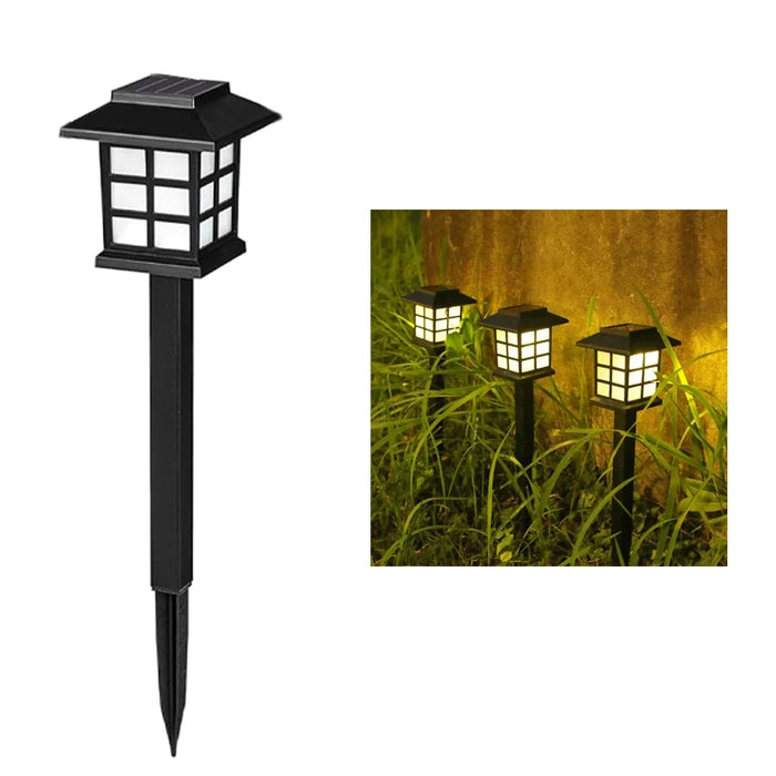 Solar Outdoor Pathway Lights – Waterproof LED Garden Lamp for Yard, Driveway, and Walkway Lighting