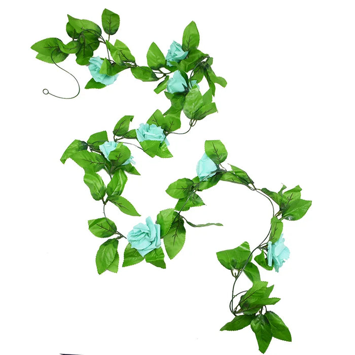 180cm Artificial Wisteria Garland – Fake Ivy Vine for Wedding Arch, Room, Garden, Baby Shower & Floral Decorations