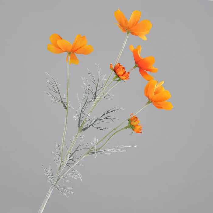 60cm Gesang Flower Artificial Silk Flower – White Cosmos Daisy for Wedding, Christmas, Autumn Home Decor