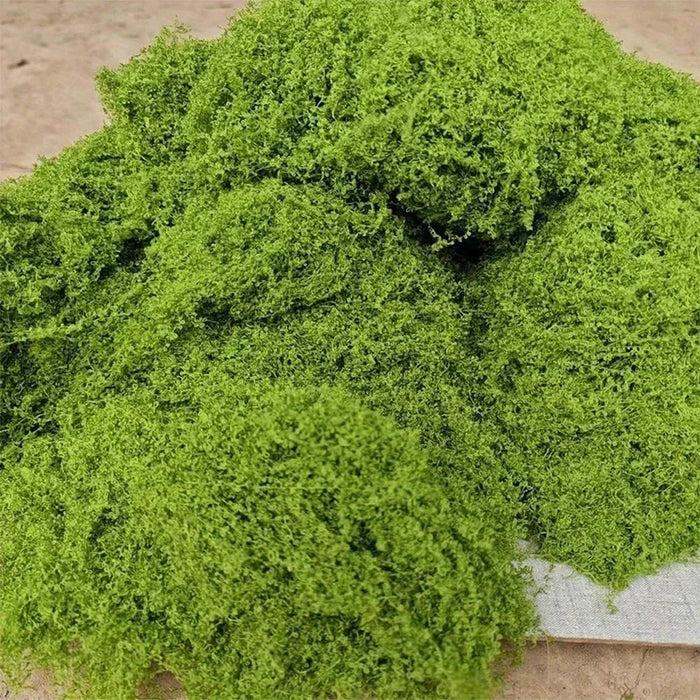 Artificial Simulated Moss – 1/5/8 Pcs Green Lawn Decoration, DIY Moss Plants for Potted Décor, Garden, and Exhibition